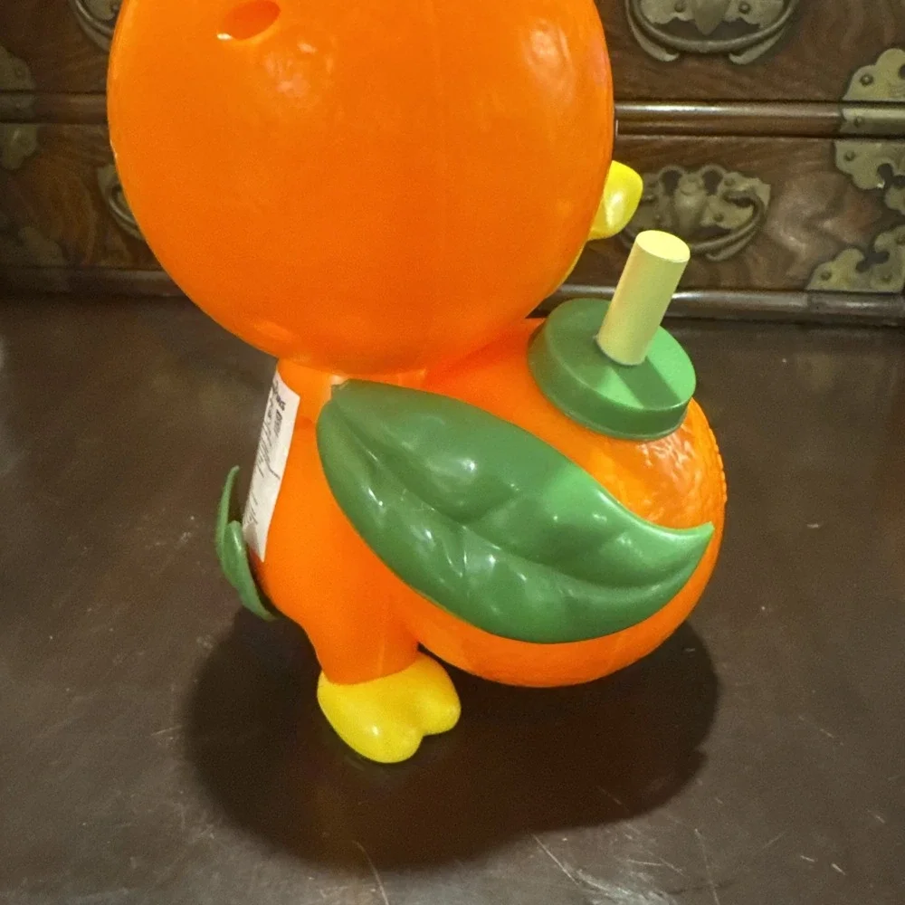 Set of 2 Disney Parks Epcot Orange Bird Flower Garden Sippy Cups